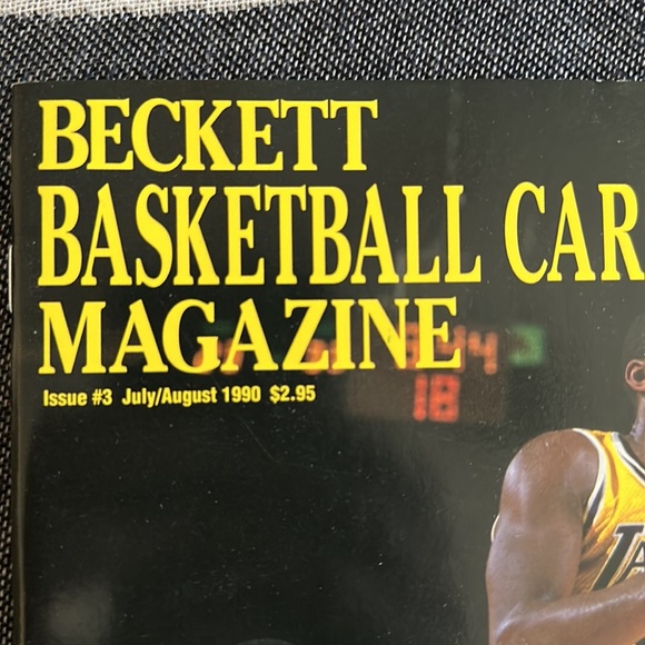 Magic Johnson  - Los Angeles Lakers - Beckett Basketball Monthly Magazine - Picture 2 of 6
